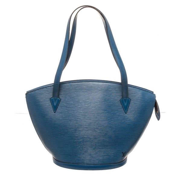 Louis Vuitton Blue St. Jacques GM Tote Bag