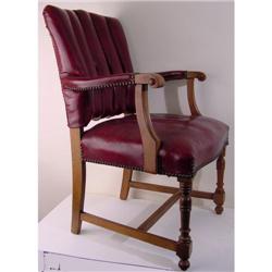 1920s Walnut Office Chairs