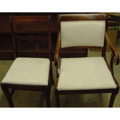 Tell City Mahogany Dining Chairs