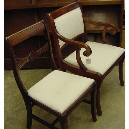 Tell City Mahogany Dining Chairs