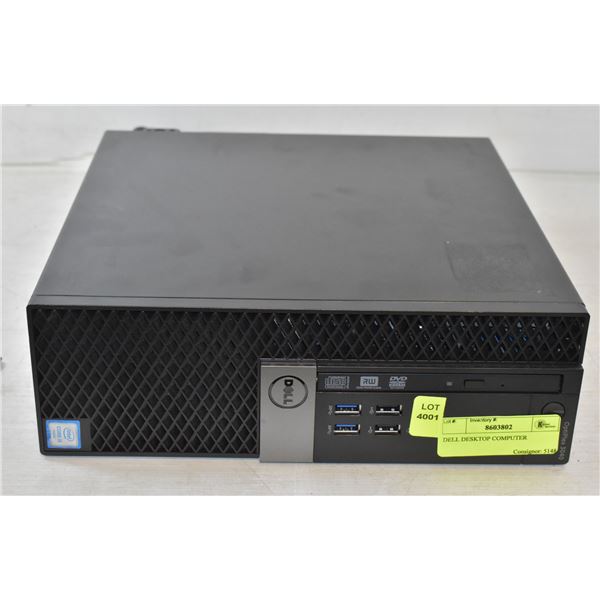 DELL DESKTOP COMPUTER