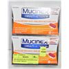 2PK MUCINEX MULTI-ACTION COLD, FLU, SORE THROAT