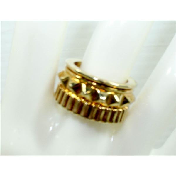 WATERFORD GOLD REBEL RING SIZE 6.5