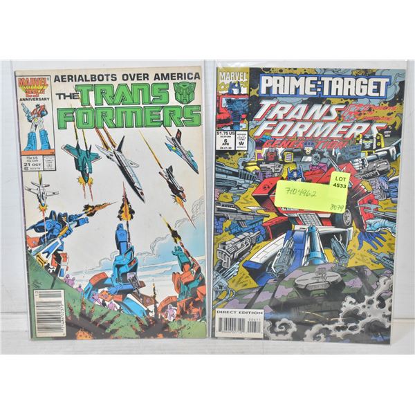 TRANSFORMERS PRIME TARGET COMIC BOOK LOT
