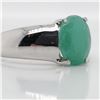 Image 3 : EC129-137 SILVER SAKOTA EMERALD(2.5CT) RING