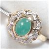 Image 3 : EC129-135 SILVER SAKOTA EMERALD(1.9CT) RING