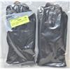 Image 1 : 2 PACK LADIES LEATHER GLOVES SIZE X-LARGE