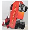 Image 1 : 2 PACK HEAT WAVE COZY SLIPPER SOCKS MENS