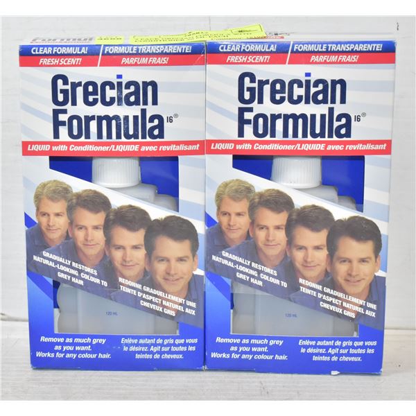 2 PACK GRECIAN FORMULA WITH CONDITIONER 20ML EACH