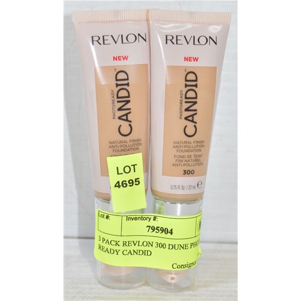 3 PACK REVLON 300 DUNE PHOTO READY CANDID
