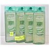 4 PACK GARNIER FRUCTIS HYDRA PURIFY SHAMPOO 370ML