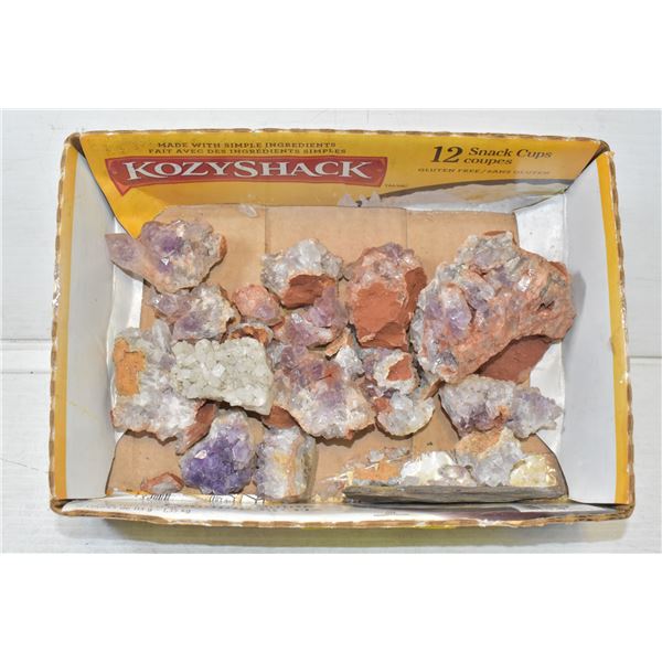 ASSORTED AMETHYST CRYSTAL