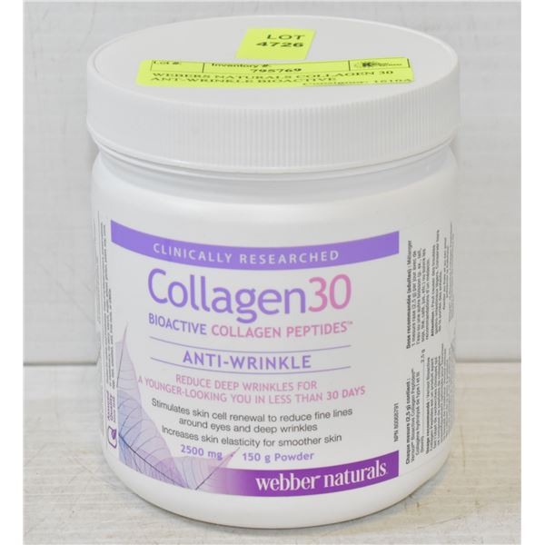 WEBERS NATURALS COLLAGEN 30 ANT-WRINKLE BIOACTIVE