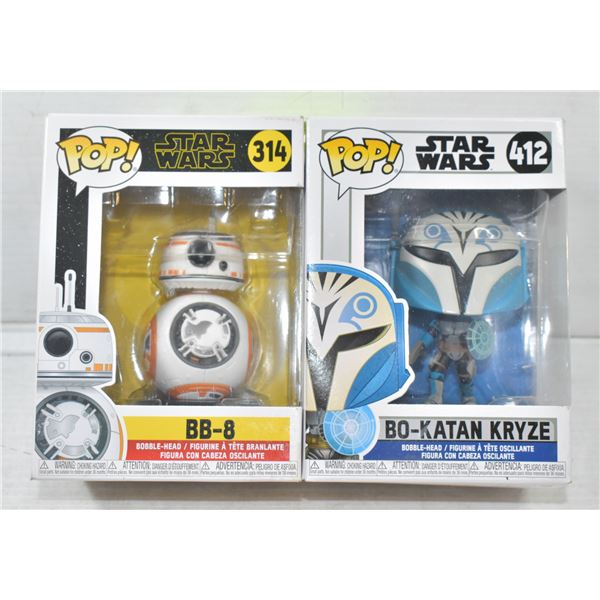 FUNKO POPS STARWARS - BB-8 314 + BO-KATAN KRYZE