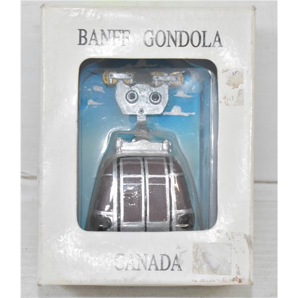 BANFF GONDOLA MINIATURE IN ORIGINAL BOX