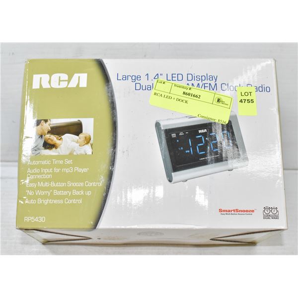 RCA LED + DOCK