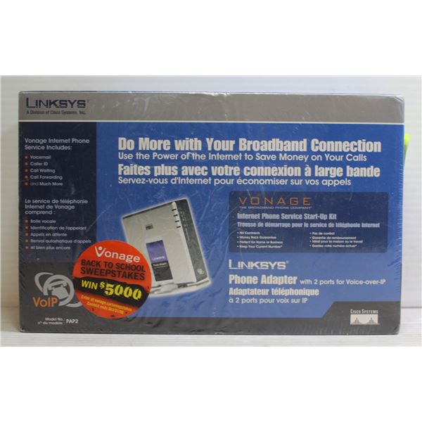 LINKSYS PHONE ADAPTER