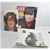 FLAT LOT OF JOHN LENNON BOOK MEMORABILIA