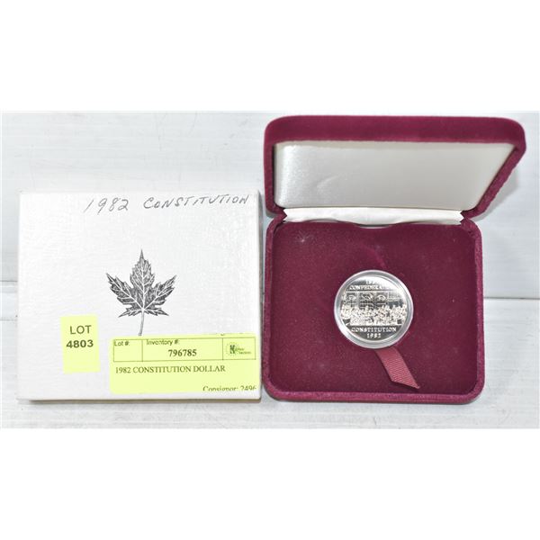1982 CONSTITUTION DOLLAR