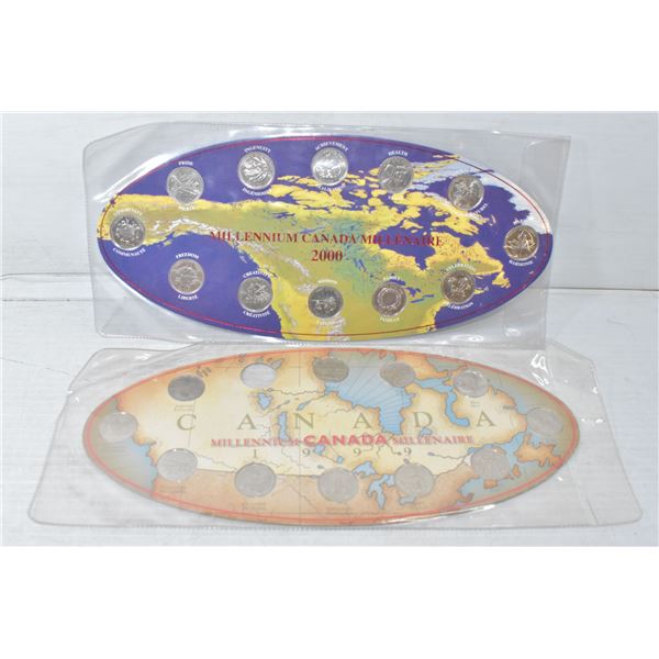 2 MILLENNIUM QUARTER COLLECTIONS