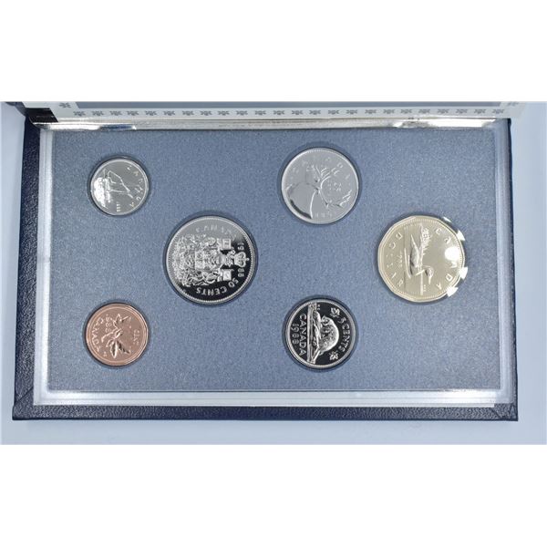 1988 6 COIN SPECIMEN SET WITH COA