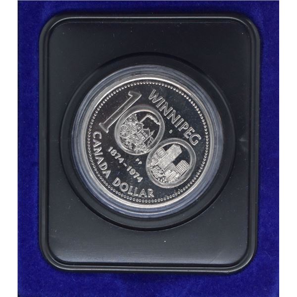 1874-1974 WINNIPEG DOLLAR