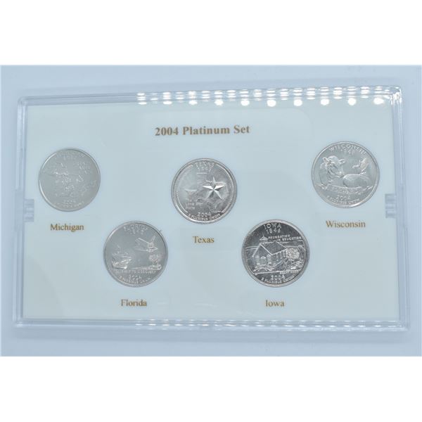 2004 PLATINUM EDITION STATE QUARTER