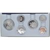 1986 6 COIN SPECIMEN SET WITH COA