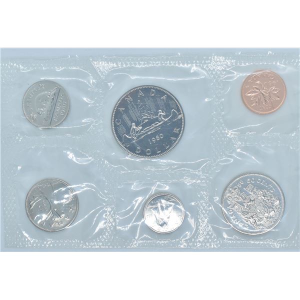 1980 6 COIN UNCIRCULATED SEALED SET