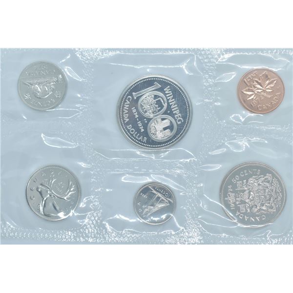 1974 6 COIN UNCIRCULATED SEALED SET