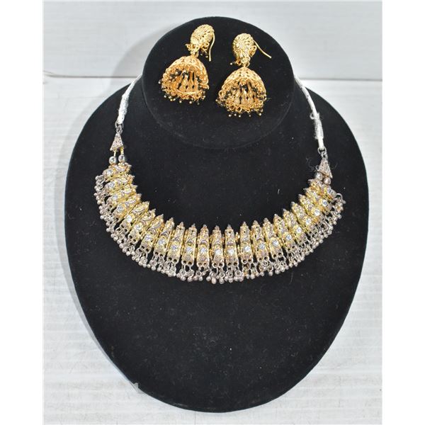 KARMA INDIA NECKLACE AND EARRINGS
