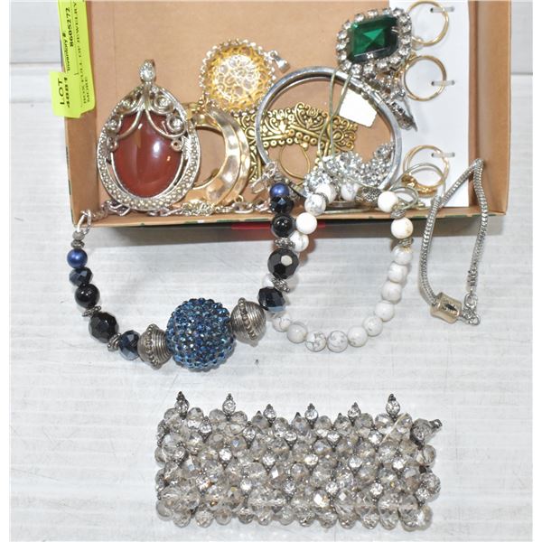 BOX FULL OF JEWELRY DIOR & MORE