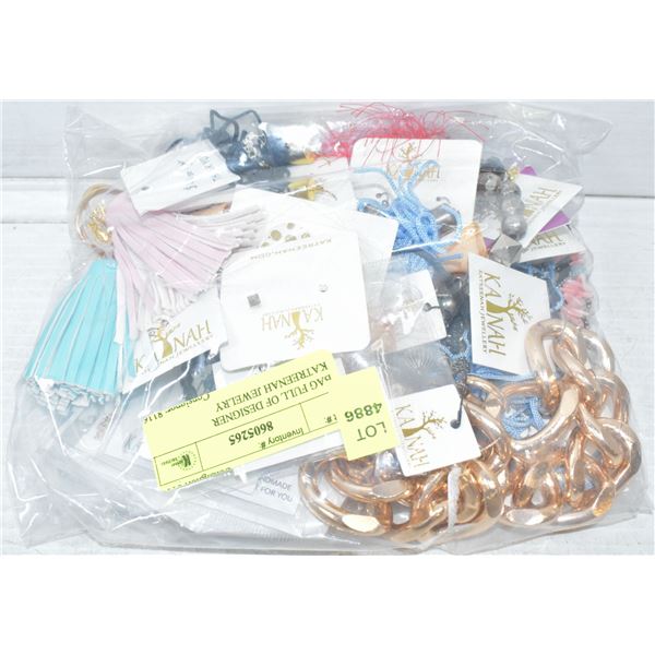 BAG FULL OF DESIGNER KATREENAH JEWELRY