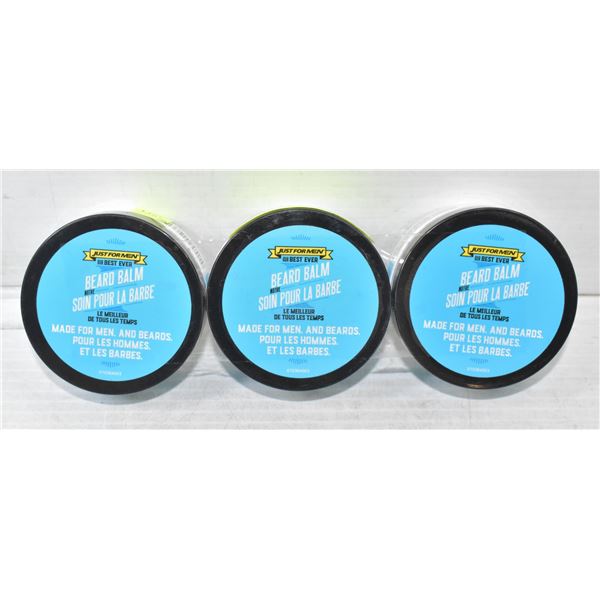 3 PACK OF JUST FOR MEN BEARD BALM OUR BEST EVER