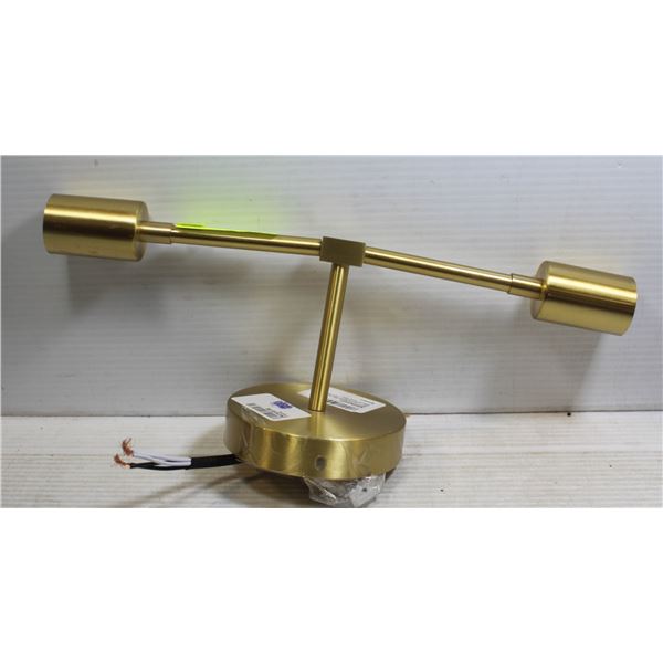 MODERN GOLD COLOR WALL SCONCE