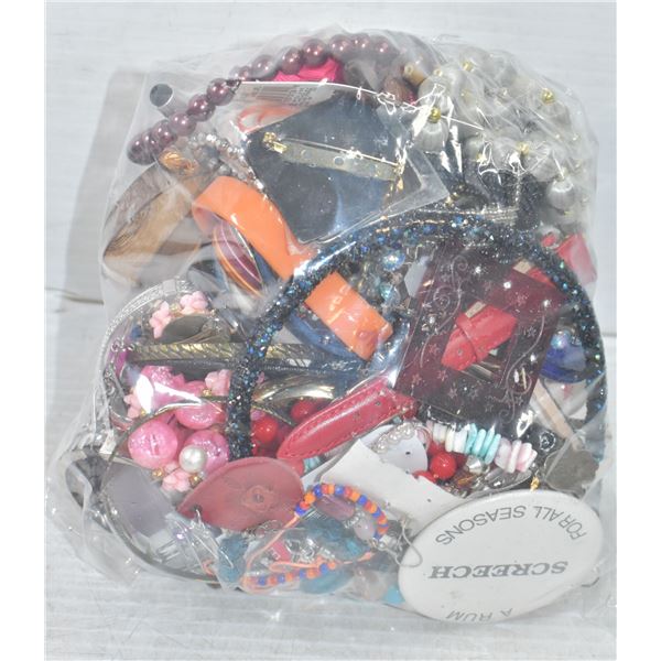 LARGE BAG FULL OF JEWELRY