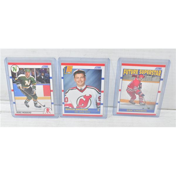 3 1990-91 STAR ROOKIE CARDS
