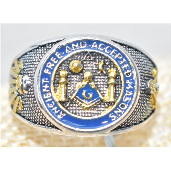 FREE MASON'S RING SIZE 10
