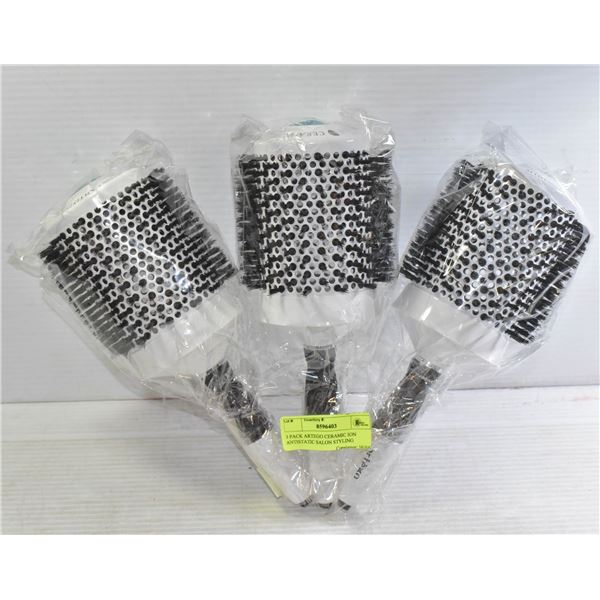 4 PACK ARTEGO CERAMIC ION ANTISTATIC SALON STYLING