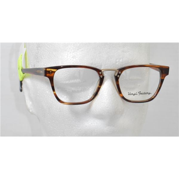 NEW VINYL FACTORY FRAMES STYLED IN NAME OF
