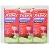 Image 1 : 3PK CHILDRENS TYLENOL COMPLETE COLD, COUGH, FEVER