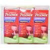 Image 1 : 3PK CHILDRENS TYLENOL COMPLETE COLD, COUGH, FEVER