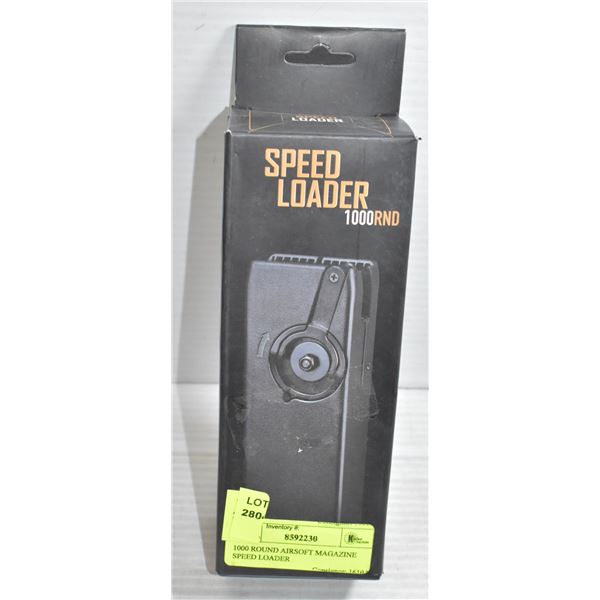 1000 ROUND AIRSOFT MAGAZINE SPEED LOADER