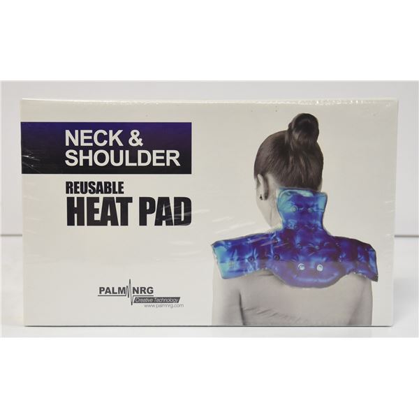 NEW PALM NRG REUSABLE NECK & SHOULDER HEAT PAD