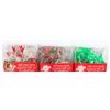 Image 2 : NEW 3PK LED CHRISTMAS LIGHTS TREES, CANDY CANES