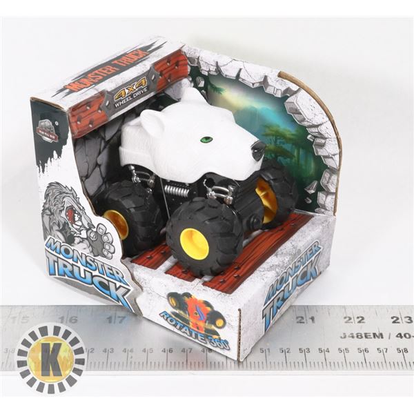 NEW MINI BEAR MONSTER TRUCK AGES 3+