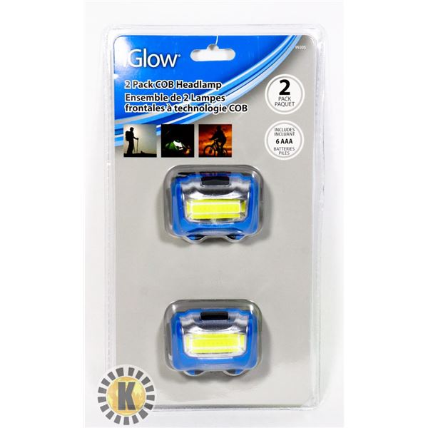 NEW 2 PACK LED HEADLAMPS