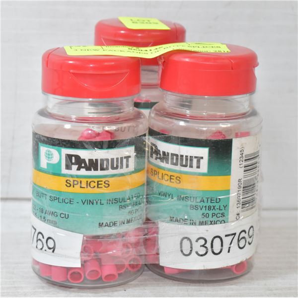 3 NEW PACKAGES OF BUTT SPLICES