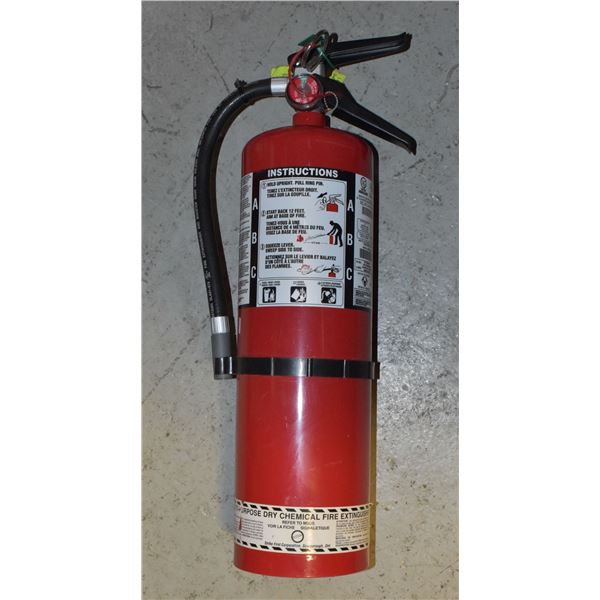 10LBS CHARGED FIRE EXTINGUISHER