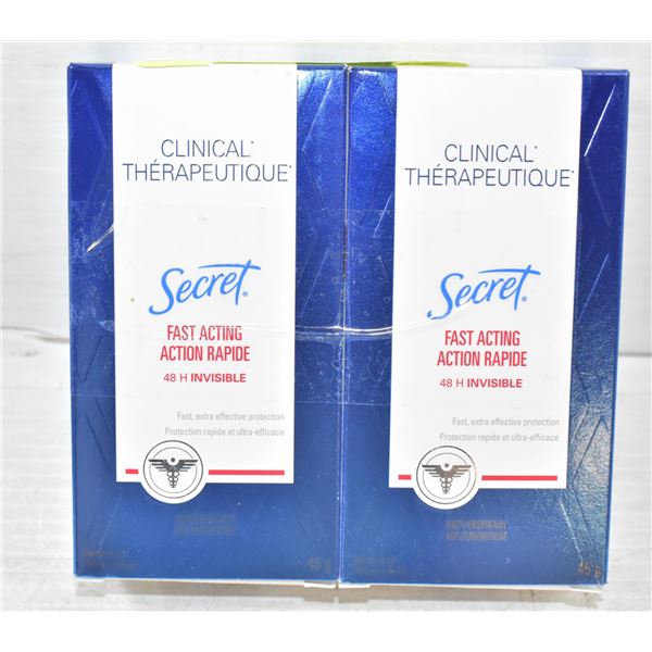 2PK SECRET CLINICAL FAS ACTING 48H INVISIBLE
